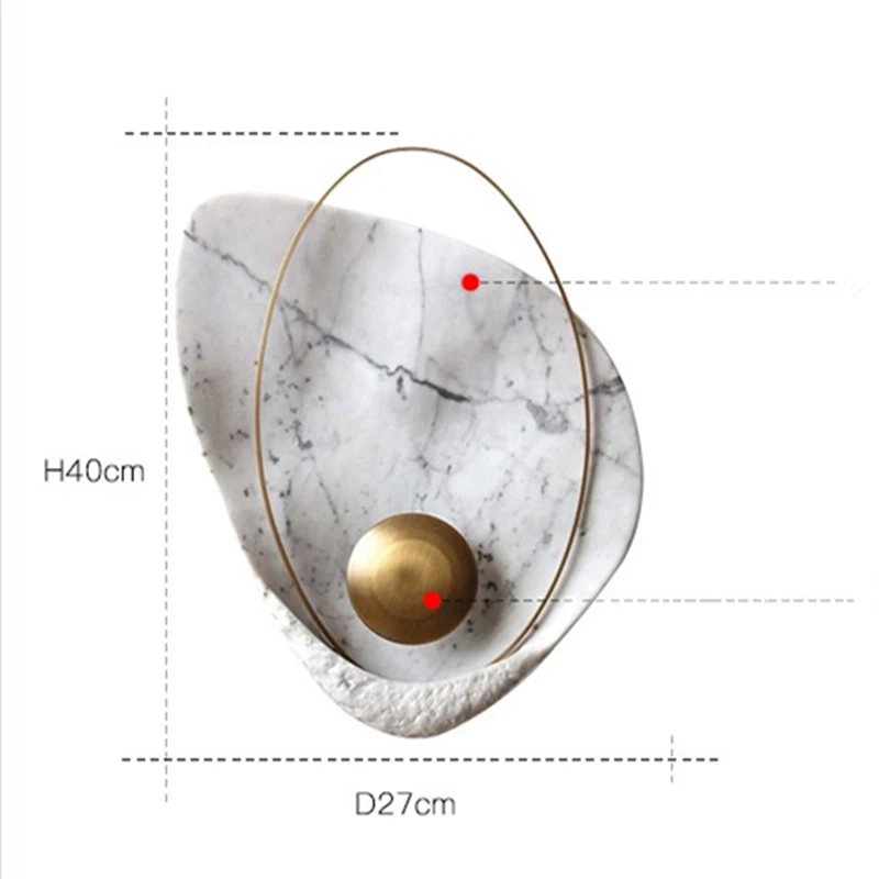 

Indoor LED Retro Full Copper Wall Lamp Decorative Resin Wall Lamp Home Lamp Living Room Bedroom Lamp Round / AC220V Warm Light