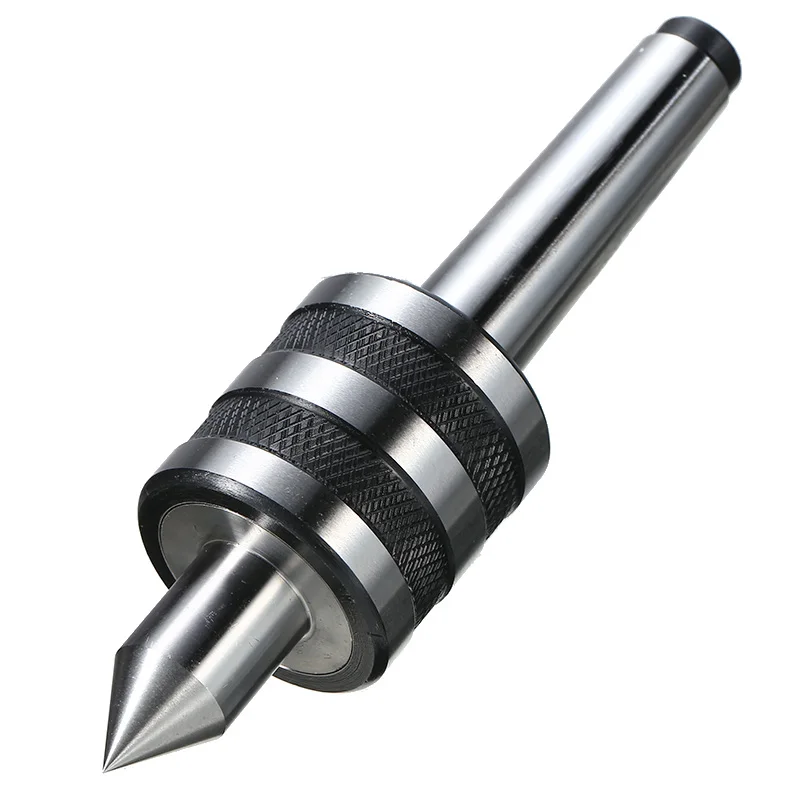 Precision MT2 Live Center Morse Taper Triple Bearing Lathe Centering Tool Rotary Tool Milling Taper Metal Work Lathe Tool