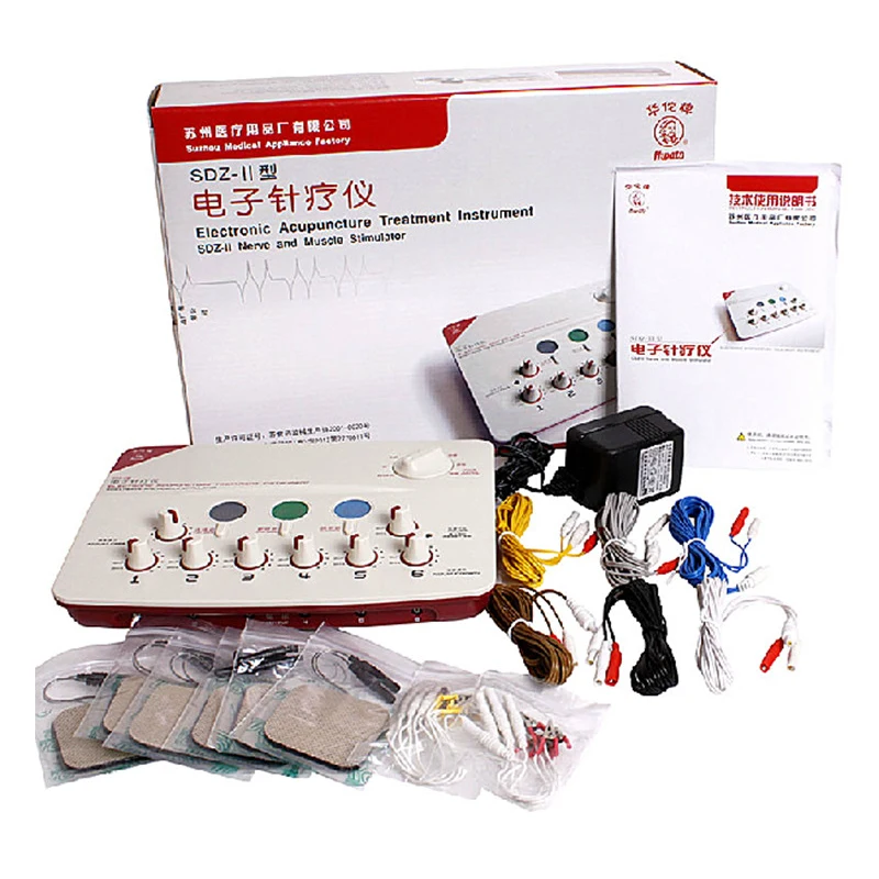 6 канальный выход содействия к электронный прибор для лечения иглоукалыванием SDZ