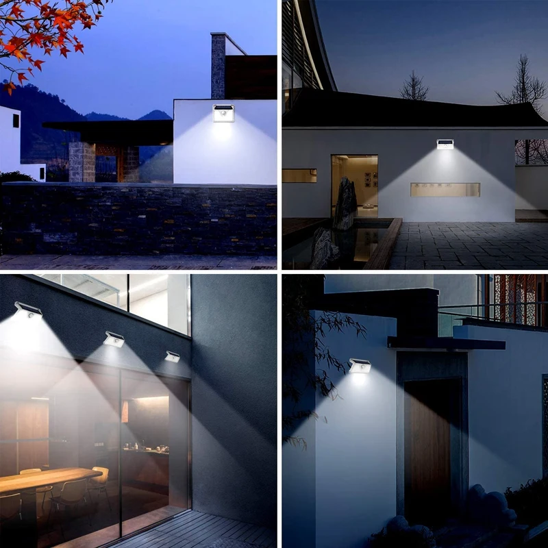 

Solar Lights Outdoor Lights Super Bright Safety Lights Waterproof Solar Motion Sensor Lighting Suitable for Front Doors