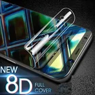 Изогнутая Гидрогелевая пленка 9D для Samsung Galaxy S8 S9 Plus S10 S20 S21 Ultra, Защита экрана для Samsung Note 8 9 10 20 Ultra