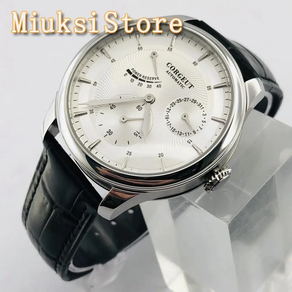 Мужские автоматические часы с белым циферблатом 40 мм|Мужские механические часы| |