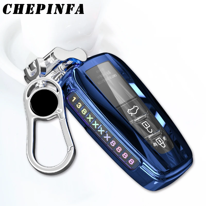 Чехол для автомобильного ключа из ТПУ защитный чехол с полным покрытием Toyota