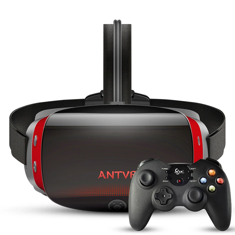 ANTVR 2C Виртуальная реальность PC гарнитура 3d vr очки 5," двойной OLED экран 2K VR шлем с X-box совместим с паровой платформой