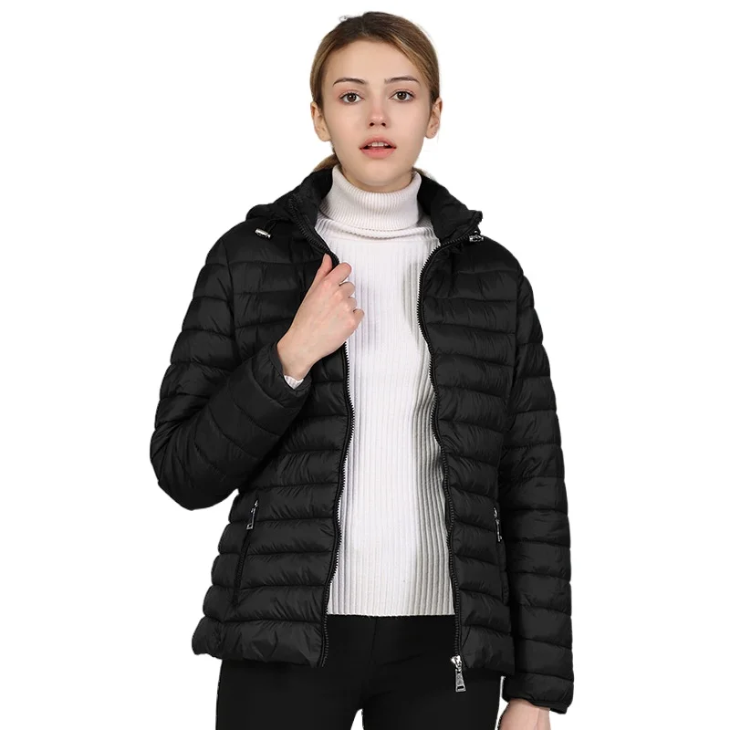 

Spring and autumn Europe and the United States light women's cotton-padded jacket, slim women's cotton-padded jacket