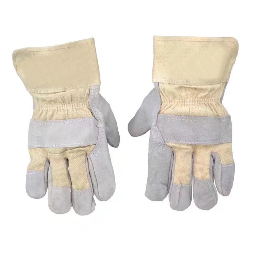 Перчатки для электросварки термоизоляция износостойкие огнестойкие защитные