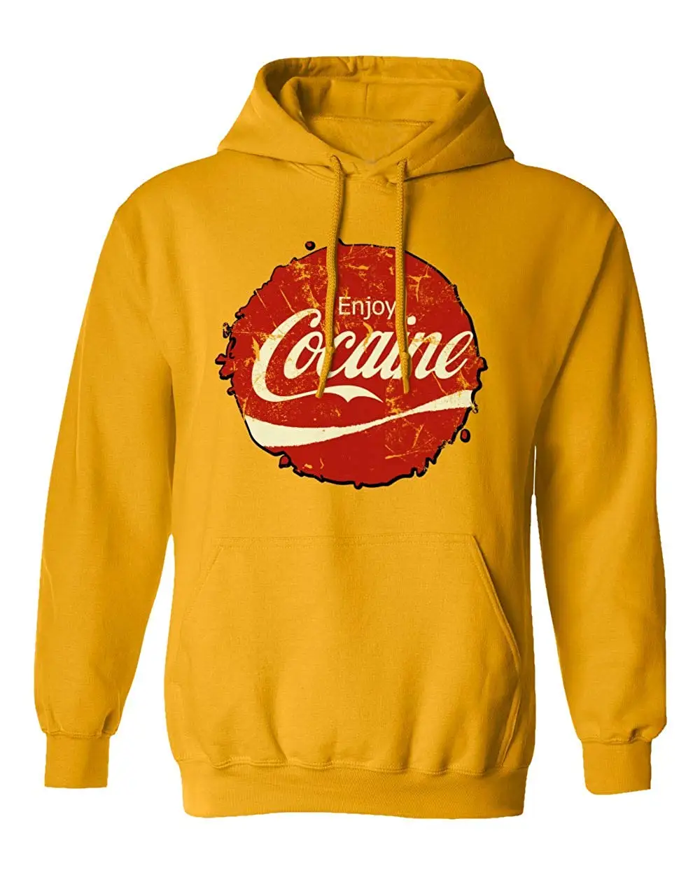 Рубашка Cola Enjoy Funny Coca Logo Мужская толстовка с капюшоном Унисекс капюшоном|Мужские