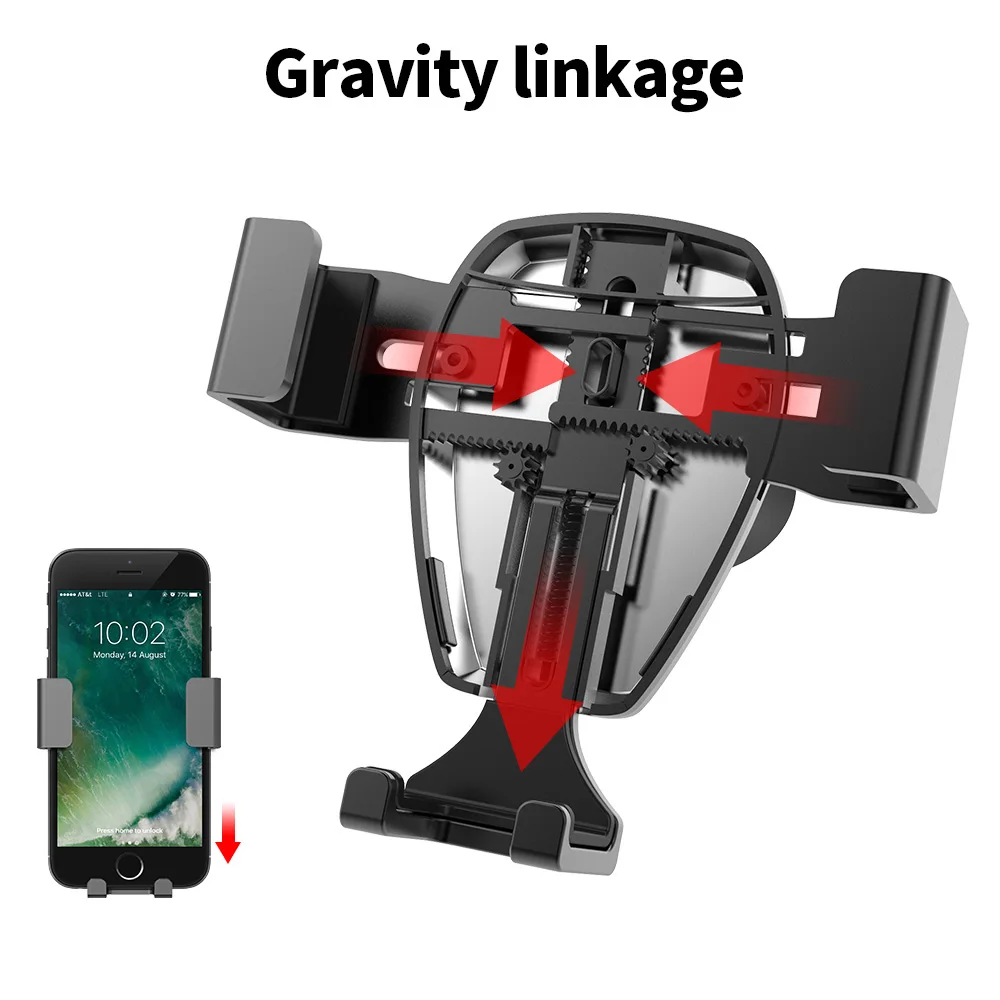 Держатель для телефона MEIDI Gravity Универсальное автомобильное крепление на