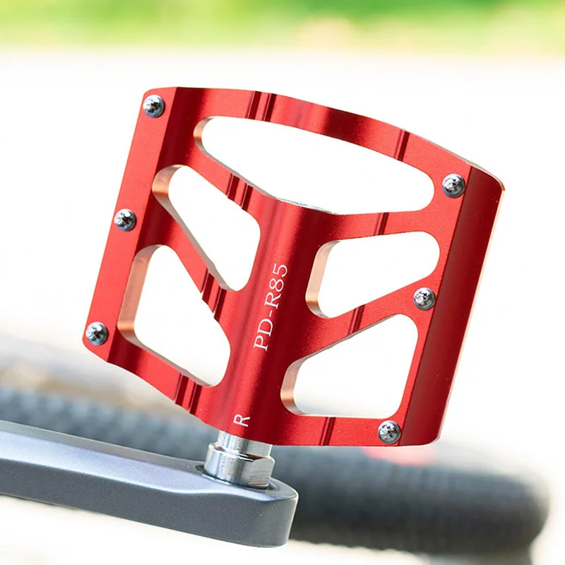 

PROMEND Bicycle Pedal 3 Palin Pedal Lightweight Mountain Bike Bearing Pedal Accessories Equipped Bicycle R85 Aluminum Alloy