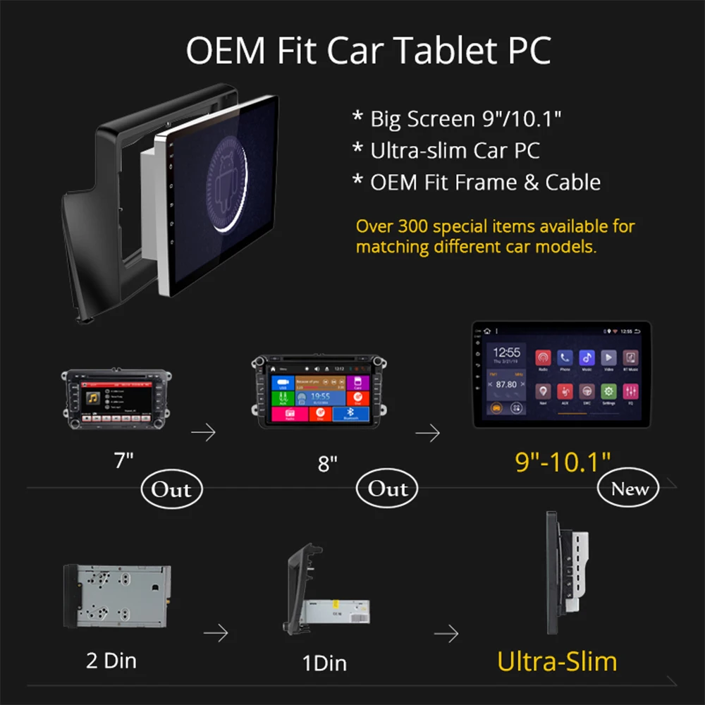 Автомобильный 9-дюймовый IPS + 2.5D 8-ядерный Android 8 1 2 32G DVD GPS-навигация для Suzuki Wagonr 2010-2018