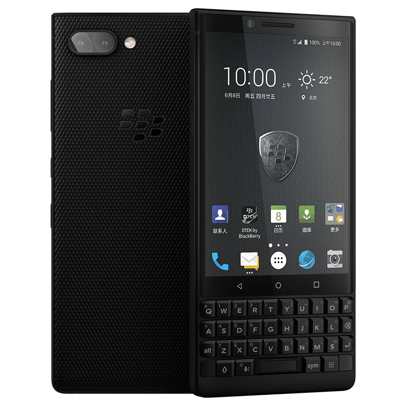 Разблокированный Оригинальный blackberry key2 мобильный телефон камера 12 МП 6 ГБ ОЗУ + 64
