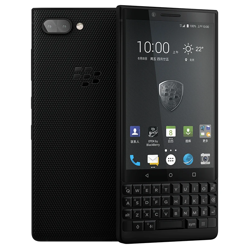 Фото Blackberry key2 мобильный телефон разблокированный оригинальный 12 МП камера сканер