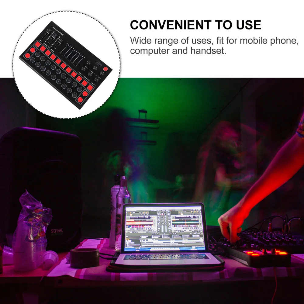 

Versatile External Sound Voice Disguiser Portable Computer Voice Changing Tool