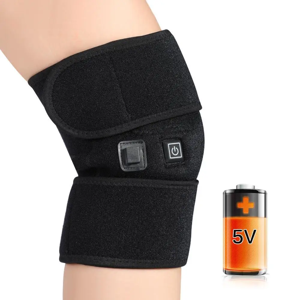 Beli Listrik Lutut Alat Menghilangkan Rasa Sakit Cedera Pemulihan Adjustable Suhu Air Hangat Hangat Lutut Pad USB 3 Mode Health Care