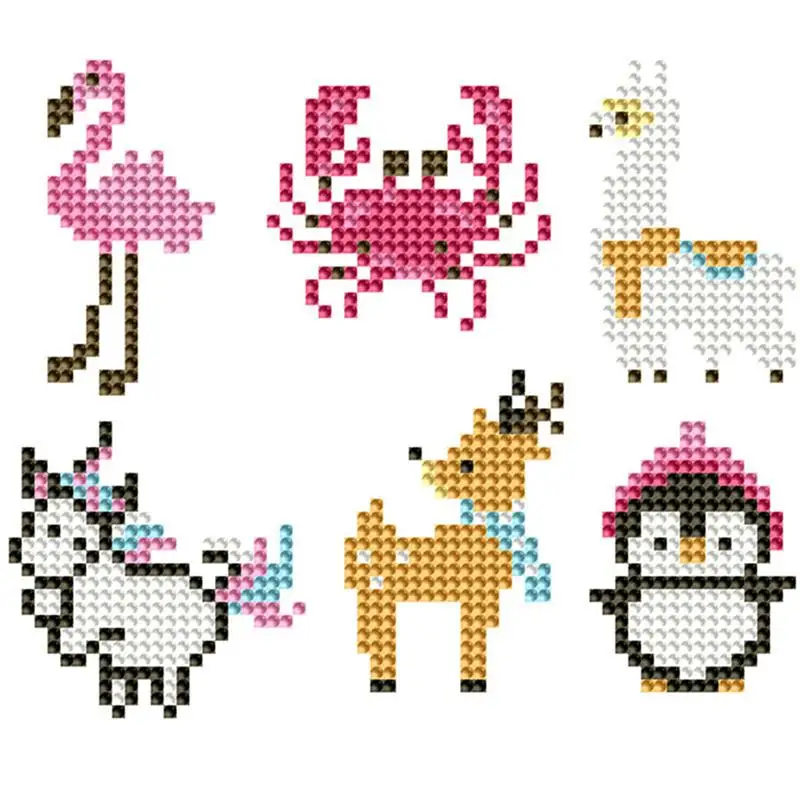 DIY алмазная живопись наклейка креативный дизайн мультфильм животное для детей