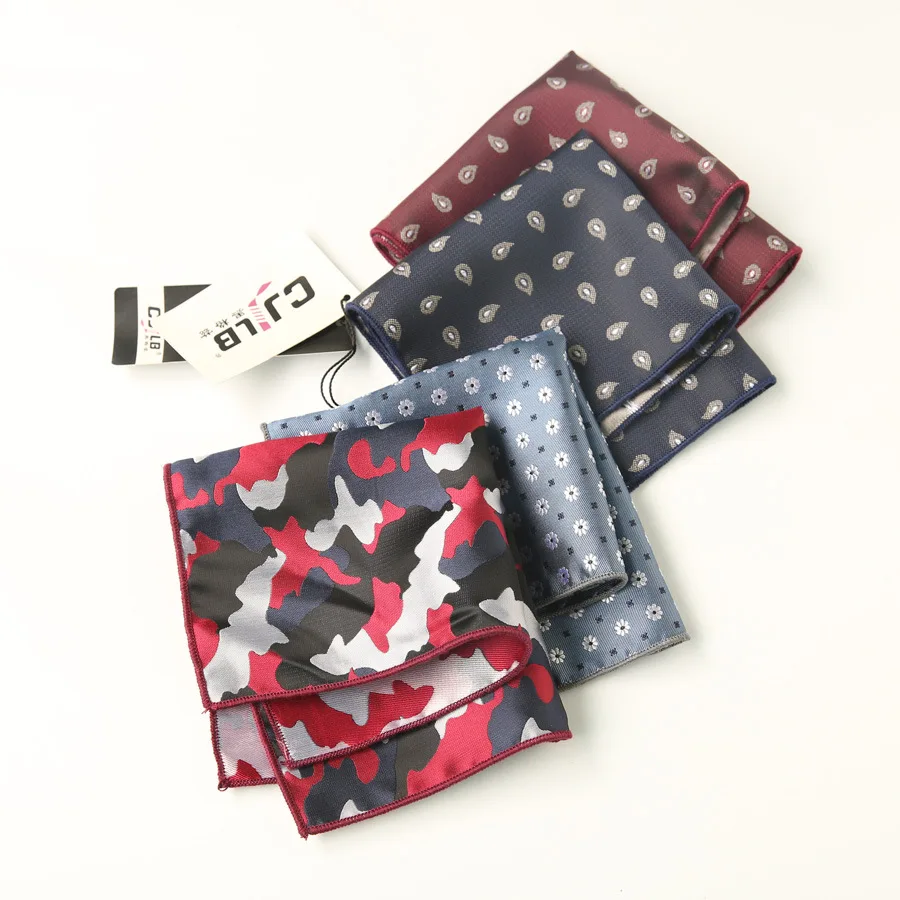 Linbaiway полиэстеровый платок шарфы для мужского костюма жаккардовые платочки