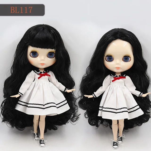 Ледяная фабрика Blyth кукла 1/6 BJD индивидуальные обнаженные тела с белой кожей, глянцевое лицо, подарок для девочки, игрушка