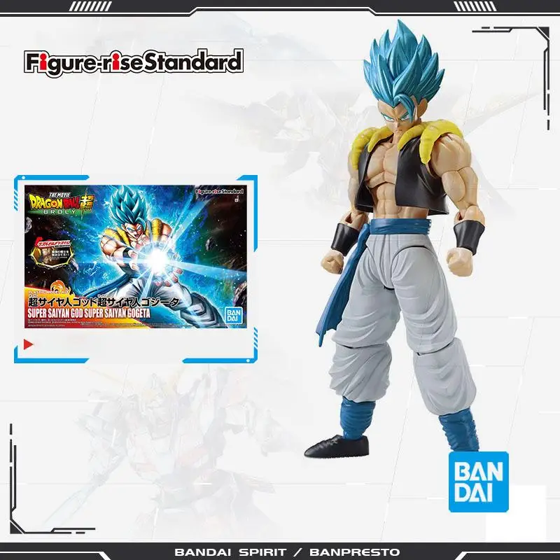 

Оригинальная фигурка «Драконий жемчуг» super Bandai, подъем из голубых волос, Gogeta, аниме, экшн-модель фугуре Super Saiyan, детские игрушки, подарок для д...