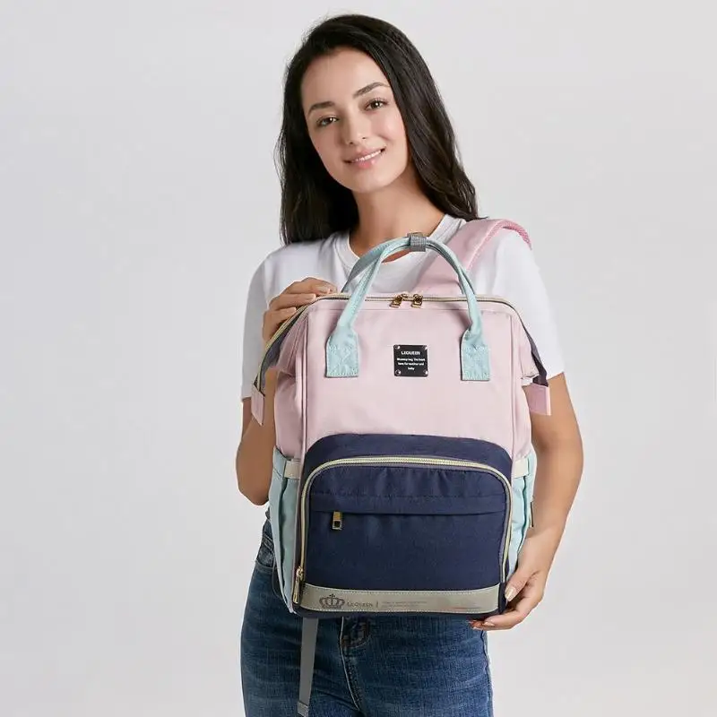 LEQUEEN сумка для подгузников уход за ребенком Мумия сумка для беременных большая сумка для хранения путешествия водонепроницаемое противообрастающее покрытие рюкзак сумка для коляски сумка для подгузников
