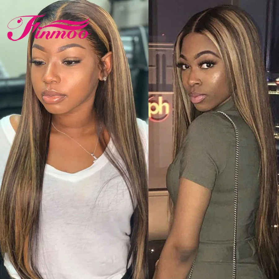 Медовый светлый парик человеческих волос спереди для чернокожих женщин