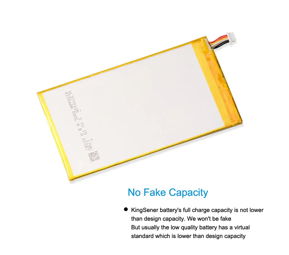Аккумулятор KingSener P706T для планшета DELL Venue 7 3730 8 3830 T02D T01C T02D002 T02D001 0CJP38 02PDJW 3 В 15 17