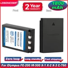 1800 мАч, Li-10B Li-12B для цифровой камеры OLYMPUS U300 U400 U410 C760 C765 C70 C7000 C770 U500 U600 U800 U810 U1000 400 500 Батарея C-60 с переменным фокусным расстоянием