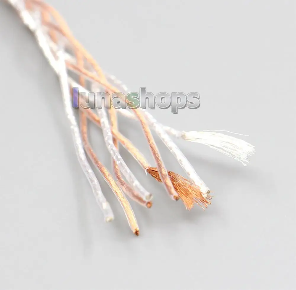 LN006917 XLR 6 5 мм 4 2 800 провода серебристый + OCC кабель для наушников HiFiMan HE400 HE5 HE6 HE300 HE4