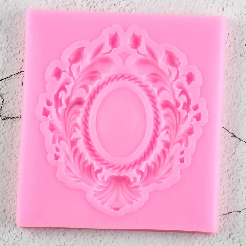 DIY рамка границы силиконовые формы гирлянда листья капкейк Топпер инструменты