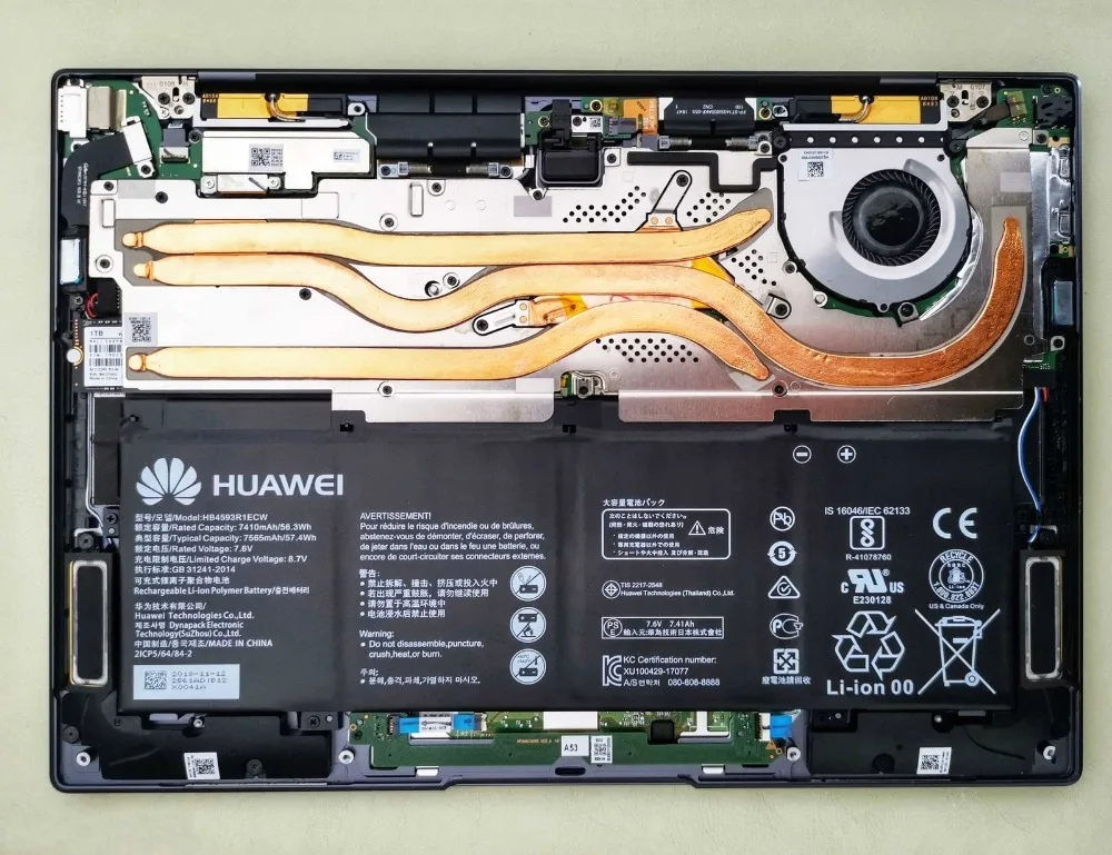 Лучший HUAWEI MateBook X Pro 13,9 дюймовый ноутбук с процессором Intel i5 i7 8-го поколения 16 Гб Ram 512 ГБ SSD
