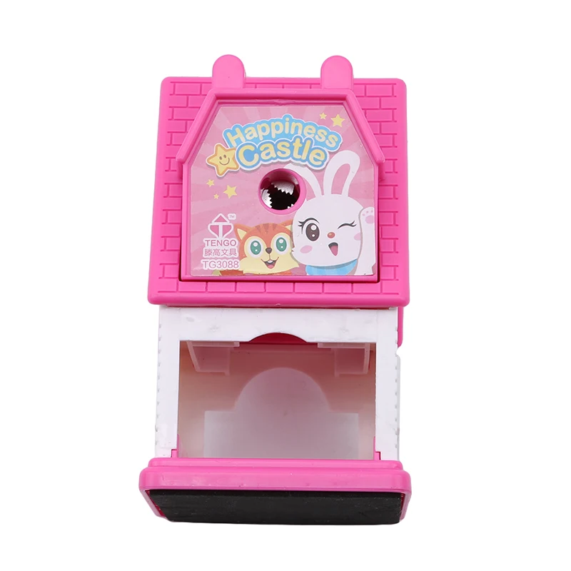 1 шт. мультяшный дом цветная машина Kawaii ручная точилка для карандашей руководство