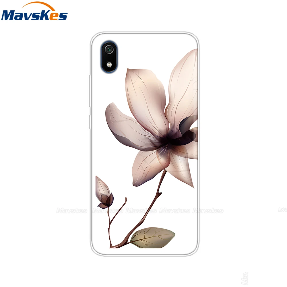 4 Мягкий чехол из ТПУ для Xiaomi Redmi 7A, чехол для Xiaomi Redmi 6A, милый силиконовый чехол для телефона, для Redmi 4A Redmi5A Coque - Цвет: 4