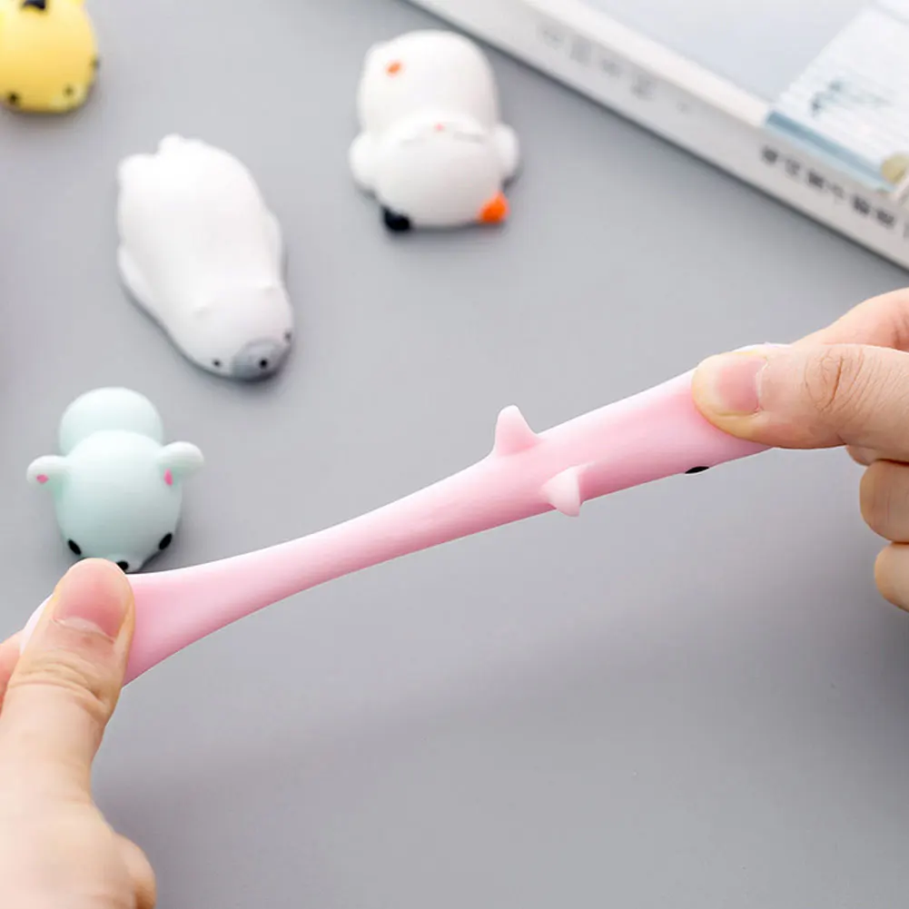 Kawaii животные мочи сжимаемые игрушки милые мини мягкие в форме животных Свинья