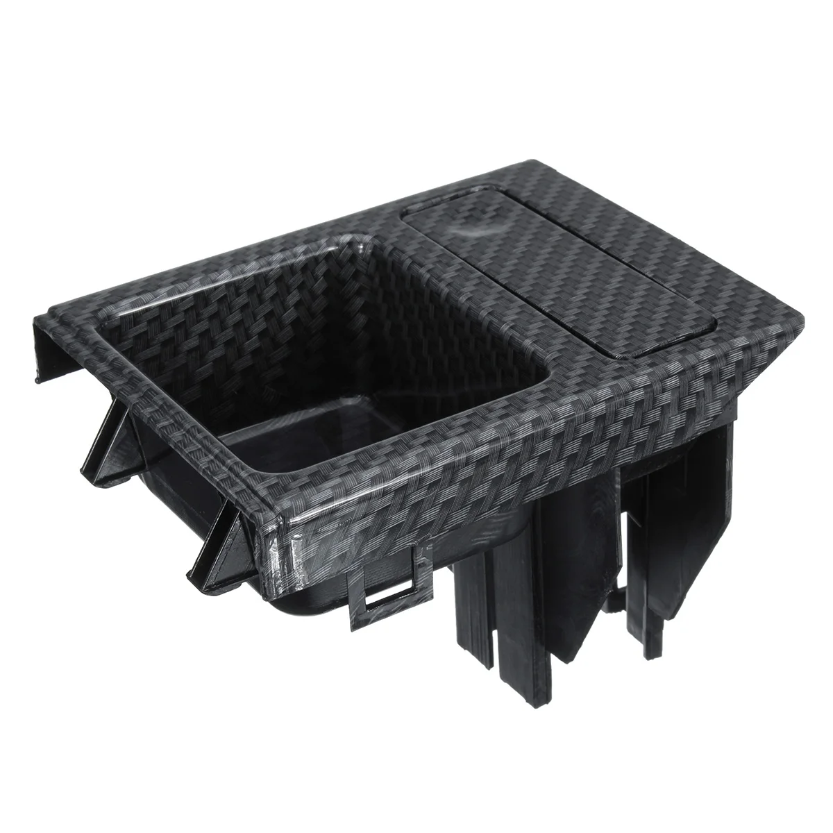 Карбоновый автомобильный контейнер для хранения центральной консоли подставка