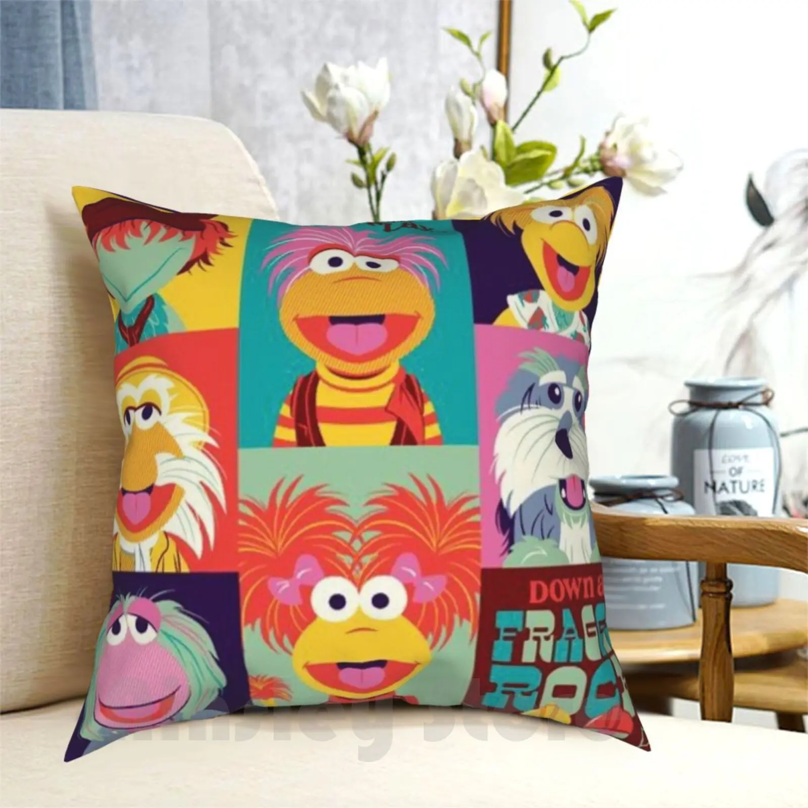 

Ароматизированная подушка, Мягкая Наволочка для детской подушки в стиле ретро 80-х годов с рисунком для дома, Рождественская идея, Ароматизированная подушка для музыки