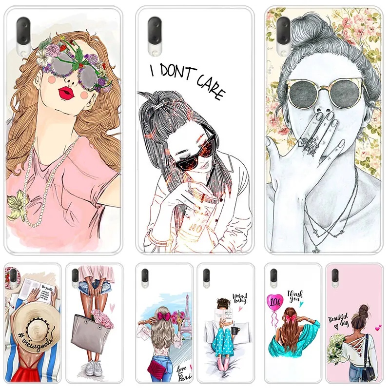 Чехол для фитнес-бодибилдинга мужчин и девочек Sony Xperia L1 L2 L3 X XA XA1 XA2 Ultra E5 XZ XZ1 XZ2 Compact