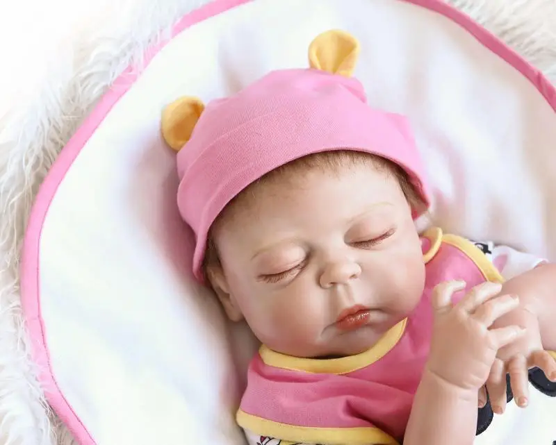 

cute simulation creative personality gift rebirth doll Reborn Levi Newborn Baby Doll Bebe Real Lol Silicone Doll Bebe Reborn