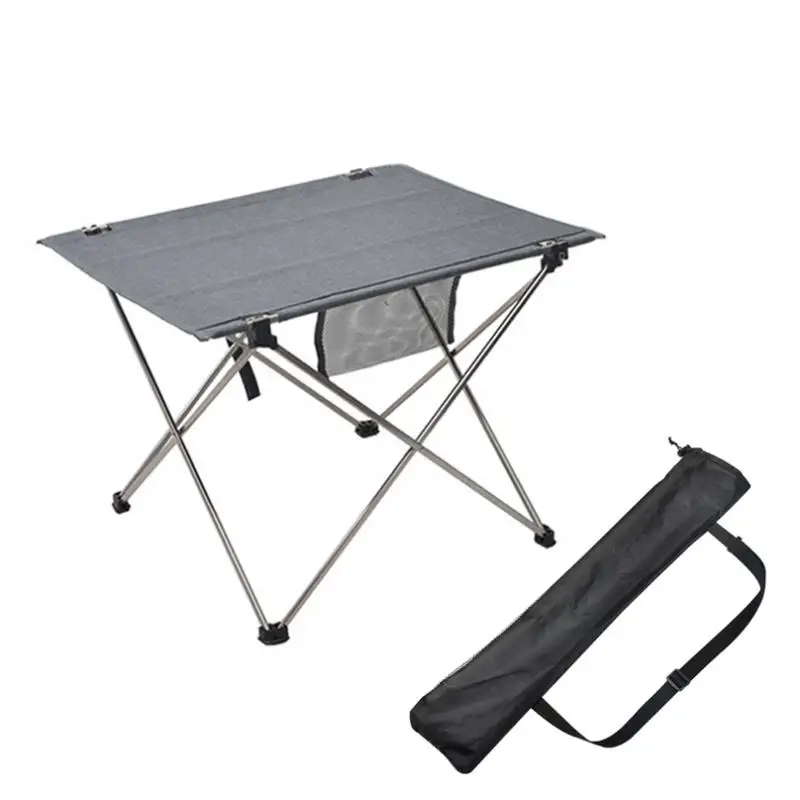 

Outdoor Ultra-Light Aluminum Alloy Folding Table Portable Foldable Table For Picnic Barbecue SelfDriving Beach Fishing Rectangle