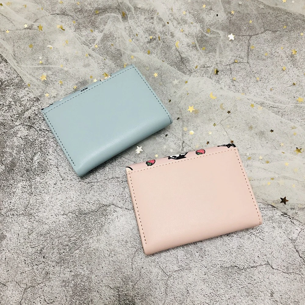 Новый короткий маленький кошелек с несколькими отделениями для карт Дамский