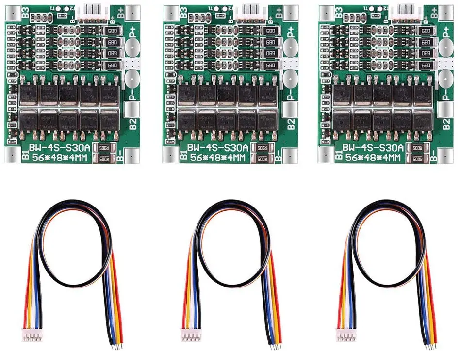 Φ 30A 3 7 V 18650 встроенные схемы с балансировкой для литий-ионной батареи | Лампы и