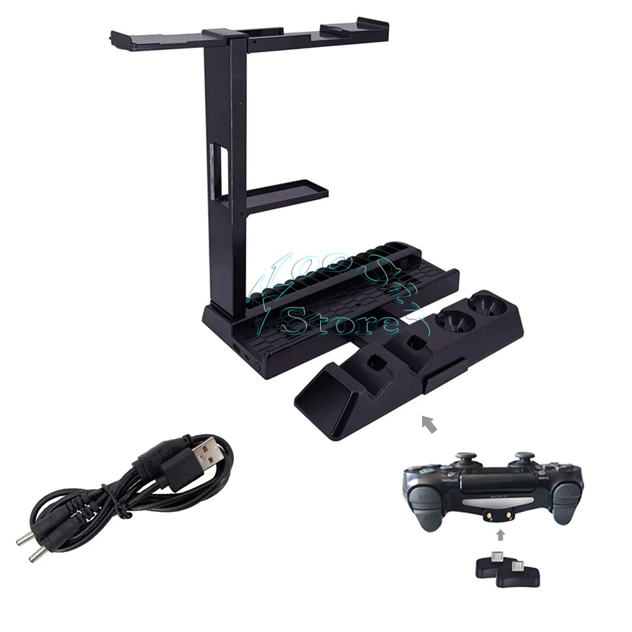 Охлаждающая подставка для игровых приставок Playstation 4 PS4 Slim Pro PS VR устройство