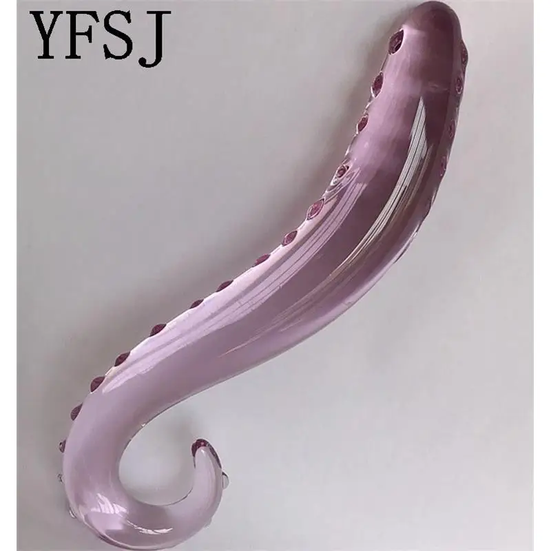 Sea Horse G-spot Анальный Кристальный стержень Женская стеклянная Анальная пробка