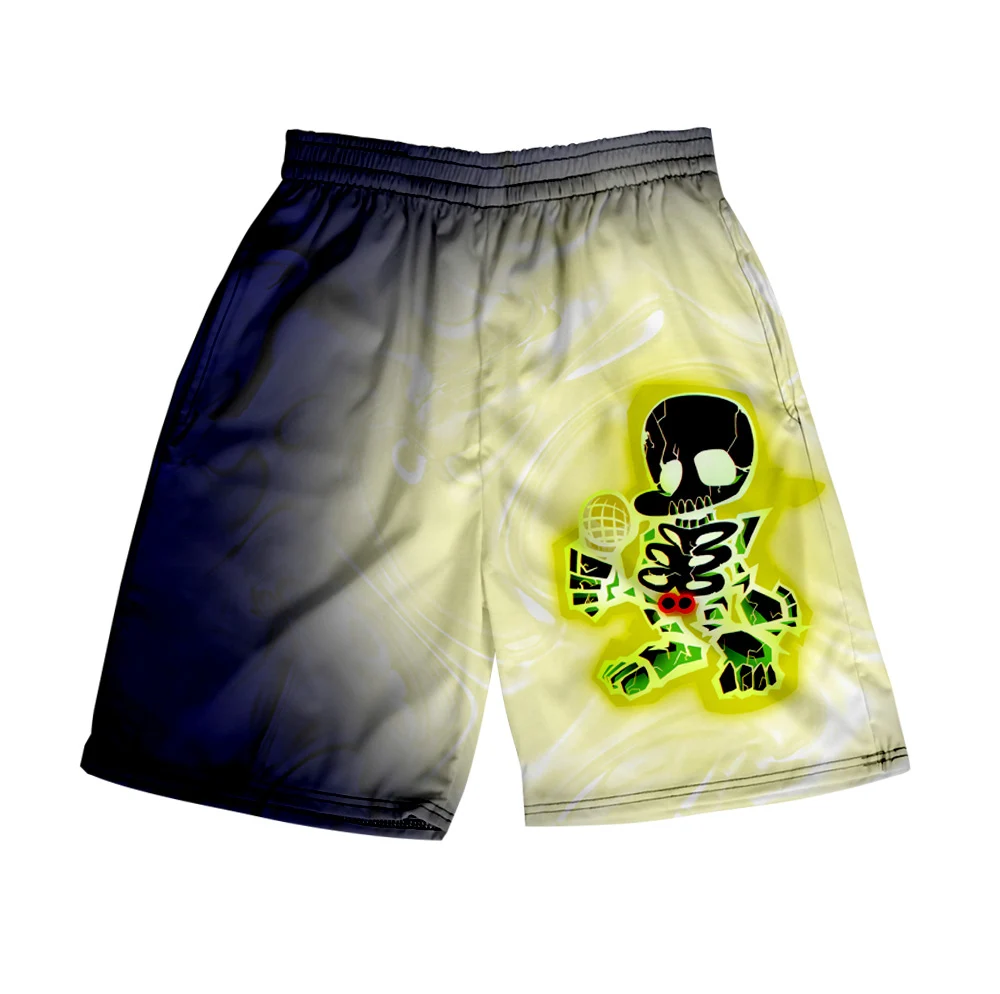 Шорты Funkin мужские с 3D рисунком праздничные быстросохнущие пляжные эластичным