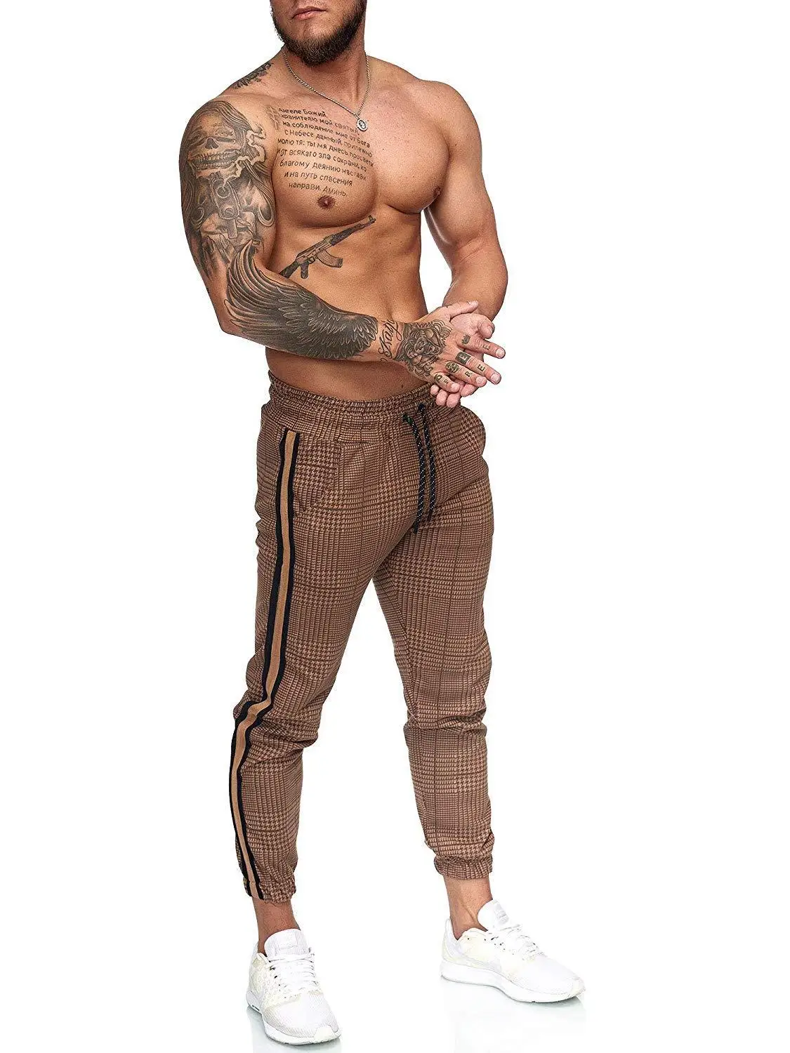 Брюки Карандаш мужские стрейчевые узкие брюки стрейч повседневные приталенные с