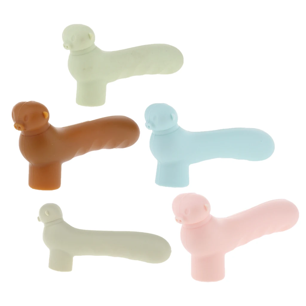 Анти столкновение крышка ручки двери Детская безопасность супер мягкая