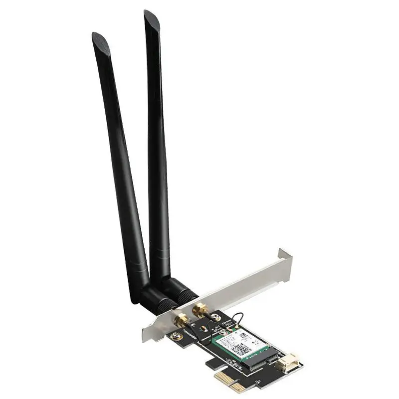 

Entena WiFi 6 Adapter Wireless Bluetooth adaptador PCI Express wi-fi Network Card 3000M with INTEL AX200