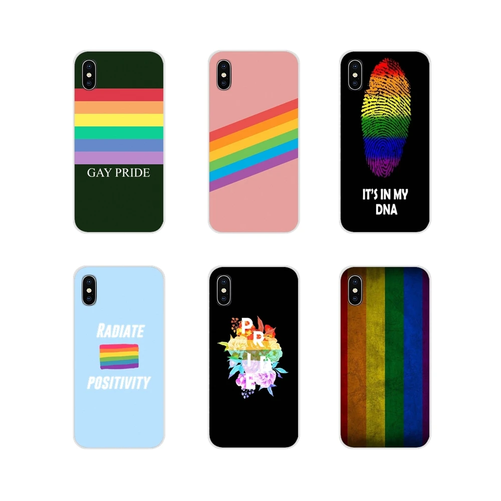 Мягкий прозрачный кожаный чехол для Apple iPhone X XR XS 11 12Pro MAX 4S 5S 5C SE 2020 6S 7 8 Plus ipod 5 6 геи