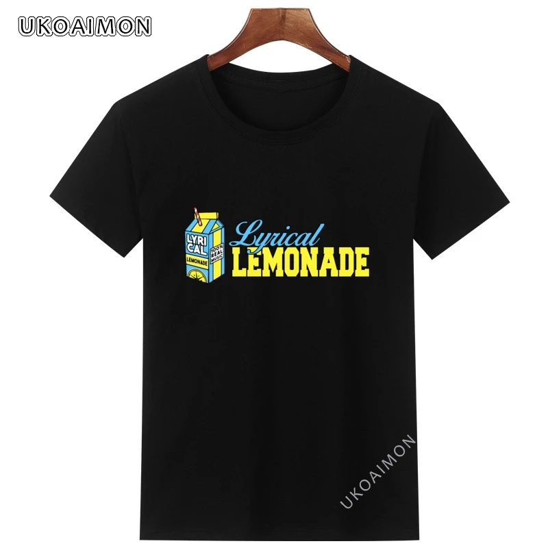 

Лидер продаж, летняя футболка Lyrical Lemonade на заказ, футболки с графическим рисунком, Повседневная простая стильная футболка, облегающая футбо...