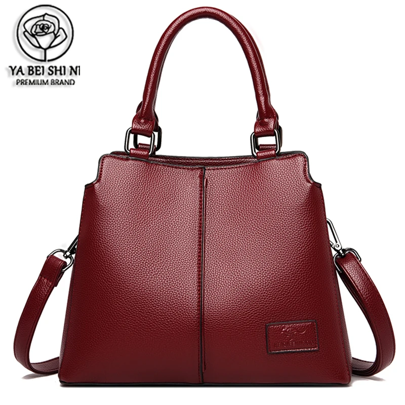 Брендовые роскошные женские сумки в стиле ретро дизайнерские кожаные большой