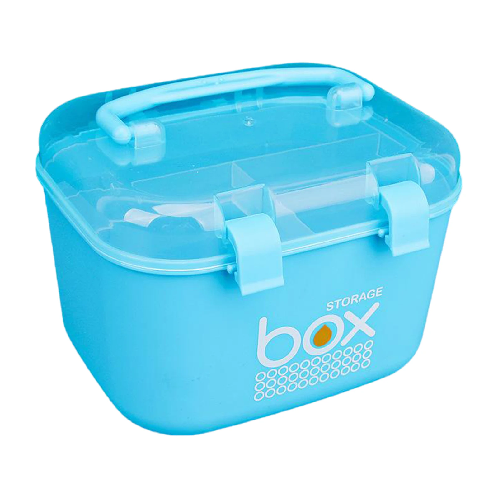 Многофункциональный прозрачный пластиковый ящик для инструментов хранения