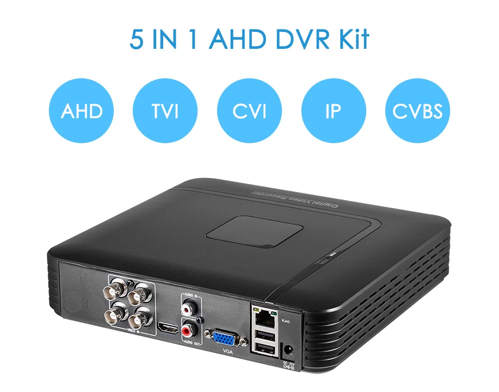 Fuers обновление 4 шт. HD 4M-N 4CH AHD DVR CCTV камера система безопасности комплект уличная камера система видеонаблюдения ночное видение P2P